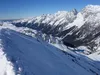 Blick vom Gipfel Innerrodelgungge Richtung WNW rechts der Wildgall und Hochgall