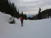 von Dellacher Alm Richtung Gipfel Jauken Flachpassage