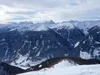 von der Ahornalm Richtung Kesseberg Blick zurück hinten Mitte die Dreischusterspitze