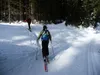 nach Langlaufloipe durch das Schöntal