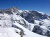 Blick vom Gipfel Östl Oberbachernspitze Richtung SO li der Elferkofel