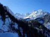 Blick von der Dolomitenhütte Richtung Laserzkessel