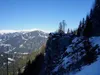von der Dolomitenhütte bis zur Karlsbaderhütte Blick zurück auf die Dolomitenhütte