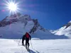 von der Karlsbaderhütte bis zur Ödkarscharte hinten Seekofel