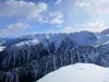 Blick vom Gipfel Öfenspitze Richtung OSO