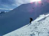Abfahrt Richtung Lipperalm