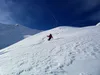 Abfahrt Richtung Lipperalm