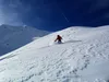 Abfahrt Richtung Lipperalm