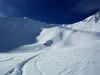 Abfahrt Richtung Lipperalm Blick zurück