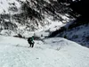 Abfahrt Richtung Lipperalm