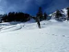 Abfahrt Richtung Lipperalm