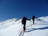 von Soldererkaser über Gritsch zur Reisachspitze Gipfel Mitte li