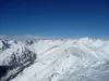 Blick vom Gipfel Reisachspitze Richtung NW hinten Mitte Bockstein