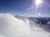Blick vom Gipfel Riegelkopf Richtung Süden Mitte Nussingkogel