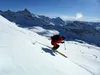 Ich bei der Abfahrt