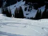 Blick zurück zum Start unten Ausgangspunkt