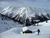 nach Kamelisenalm re Kreuzspitze Mitte Rotlahner unten Kamelisenalm