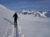 vom Goiselemandl Richtung Neualplseen hinten Mitte das Petzeck