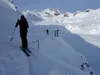 vom Goiselemandl Richtung Neualplseen hinten Mitte die Schleinitz