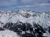 Blick vom Gipfel östl Sattelkopf Richtung NO hinten Mitte das Petzeck