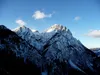 Start bei der Dolomitenhütte Blick auf Spitzkofel