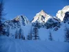 von Dolomitenhütte zur Karlsbaderhütte Mitte re Große Gamswiesenspitze
