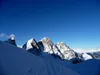 von Dolomitenhütte zur Karlsbaderhütte hinten Kleine und Große Gamswiesenspitze
