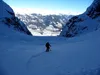 Abfahrt über Steinkar