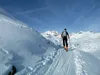 Nordseite des Goisele hinten Mitte Gipfel Schleinitz