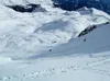 vom Goisele zum Gipfel Schleinitz Blick zurück auf steilen Hang
