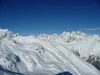 Blick vom Gipfel Goisele Richtung Norden hinten li Gloedis re Petzeck