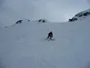 Abfahrt von der Schulterhöhe zum Schwalbenkofel