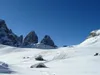 vor Innichriedl re Drei Zinnen Hütte li Drei Zinnen