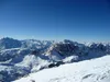 Blick vom Gipfel Schusterplatte Richtung Westen Mitte re Hohe Gaisl