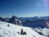 Blick vom Gipfel Schusterplatte Richtung SSO li Zwölferkofel