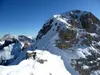 von Schusterplatte über NW Grat Blick zurück