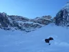 Abfahrt Richtung Weißlahn Blick zurück