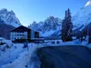 Start beim Hotel Dolomitenhof