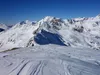 Blick vom Gipfel Speikboden Richtung Westen Bildmitte der Gritzer Riegel hinten links der Hochgall