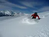 Abfahrt vom Stanziwurten zu den Mittner Kasern hinten li Großglockner
