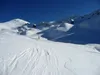 freies flaches Gelände hinten li Törlkopf