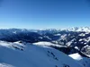 Blick vom Gipfel Törlkopf Ri Westen vorne Mitte Iselsberg