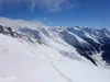 Blick von der Weißeneckscharte Richtung Osten