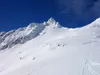 Abfahrt Blick Richtung Weißeneck
