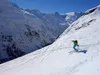 Abfahrt hinten Venedigermassiv